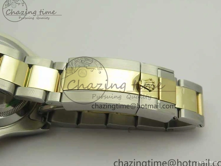 0114 Popular Yacht-Master 116655 3AF Best Edition YG Wrapped Gold Dial On SS YG Bracelet A 3454